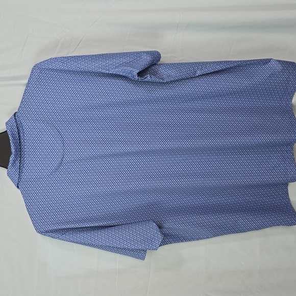 Callaway Opti-Dri Men's XXL Blue Polo Shirt Geometric - Picture 6 of 7